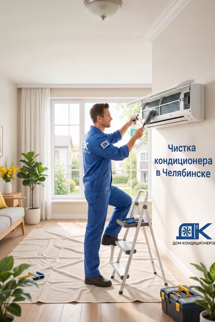 Чистка кондиционера в Челябинске - профессиональная чистка и дезинфекция