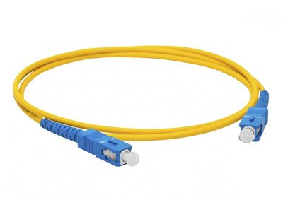 Шнур оптический SC/UPC-SC/UPC, ОМ G.652, симплексный, 3 мм, 1 м