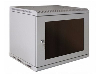Шкаф телекоммуникационный настенный разборный МиК 19" 15U (760х600х600мм)