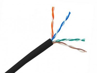 Кабель LINEMAX U/UTP cat 5e PE 4 пары Cu Solid неэкранированный уличный (outdoor) RJ-45