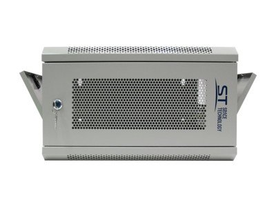 Шкаф телекоммуникационный настенный 19" 6U ST-NCP6U02 с полкой (300х400х530мм)