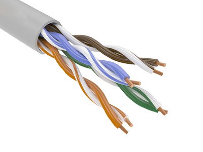 Кабель Optimus RJ-45 UTP неэкранированный внутренний (U5e-4x2x0.5 Cu (IN) (indoor)