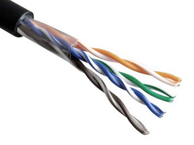 Кабель Optimus RJ-45 UTP неэкранированный уличный (U5e-4x2x0.5 Cu (OUT) (outdoor)