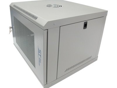 Шкаф телекоммуникационный настенный 19" 9U ST-NCP9U600 с полкой (450х530х600мм)